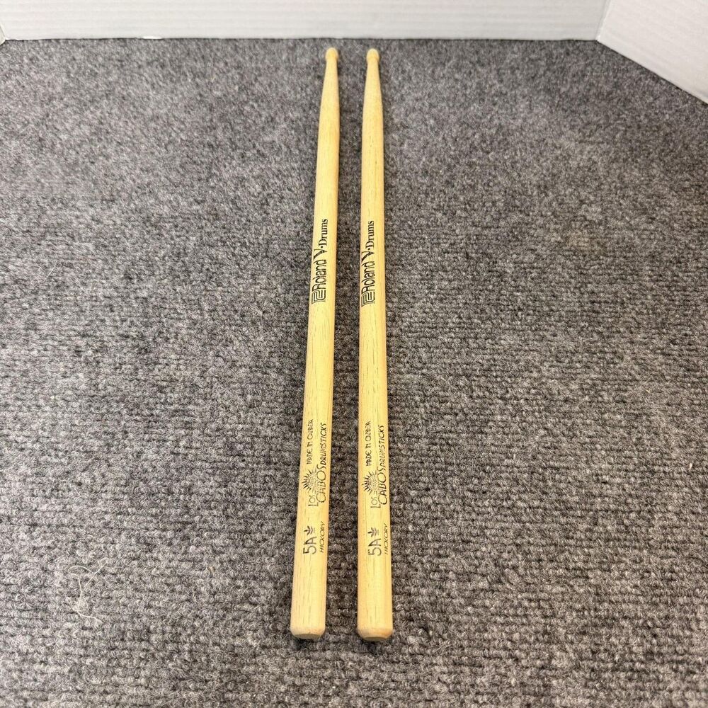 Roland V-Drums 5A Hickory Drum Sticks Pair Los Cabos Canada Electronic